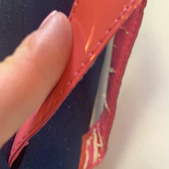 Margaritaville Navy & Pink flip flops size M / 9 - Picture 8 of 11